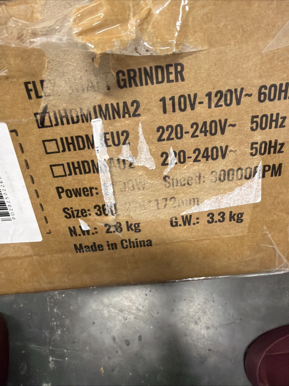VEVOR Flex Shaft Grinder, 1200W 30,000RPM Electric Flex Shaft Rotary Tool