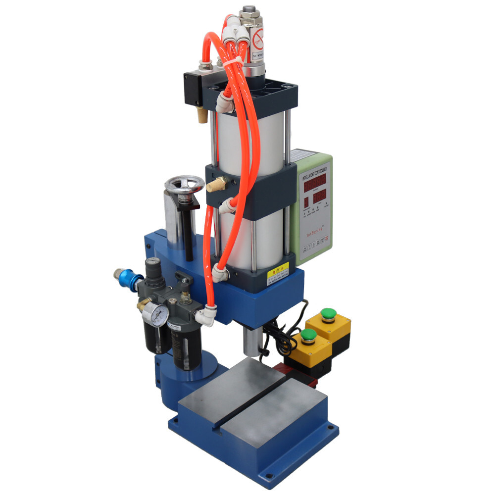 2205Lbs/1000kg 110V Pneumatic Punch Press Machine with controller Pressure 1 ton