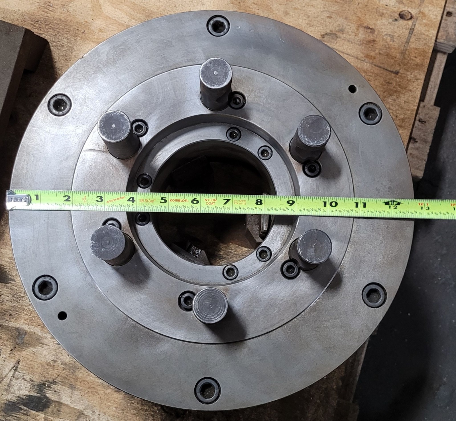 BTC – 6123D8 – 12-3/4in – 3 Jaw Chuck – D1-8 Mount