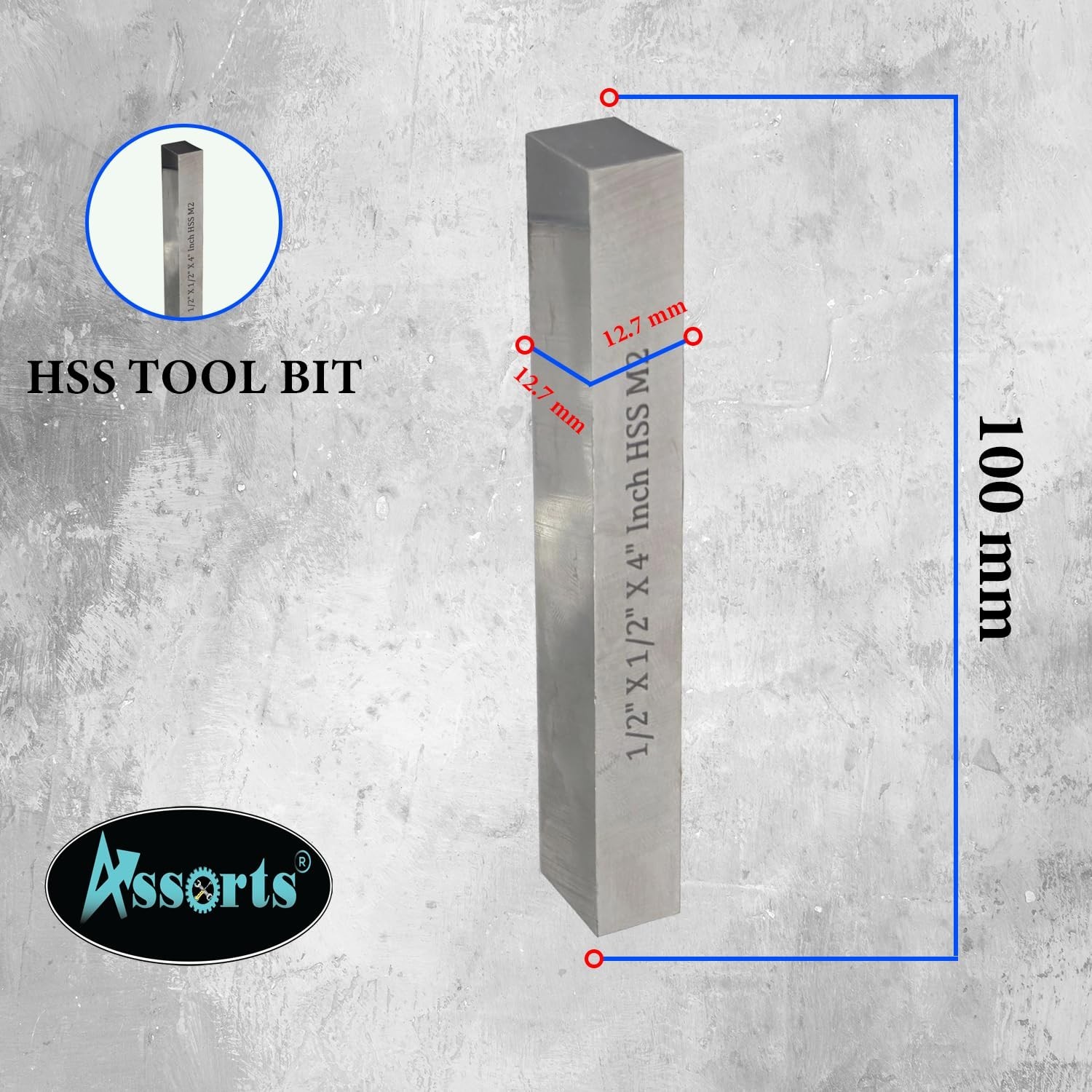 ASSORTS 3 (75mm) Fly Cutter for Milling & Lathe Machine w/ HSS Bit