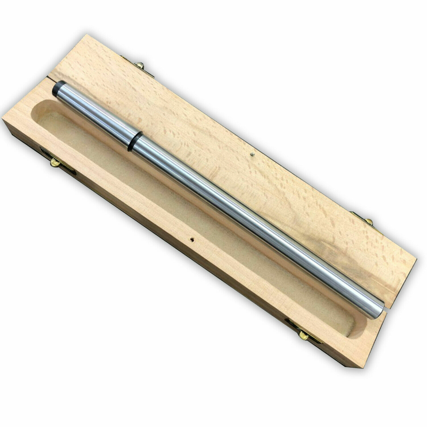 3MT Lathe Alignment Test Bar MT3 O.A.L 13-3/16 Inch 283mm Alloy Steel Wooden Box