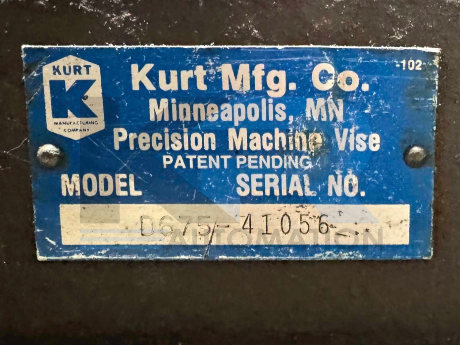 Bridgeport 155721 Vertical Milling Machine 1HP 3Ph 200-460V 1.9-4.0A 56-12 Frame