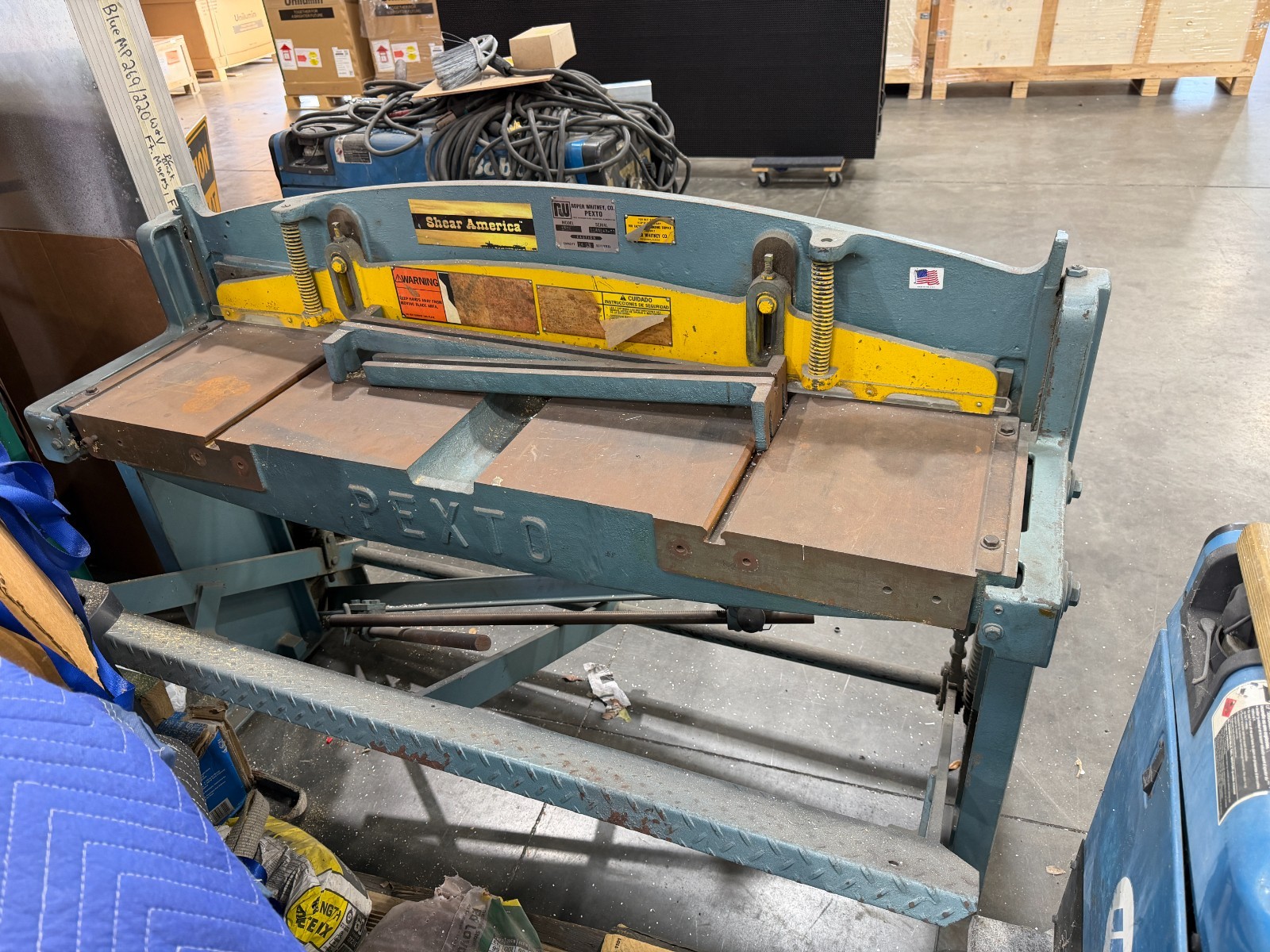 Roper Whitney No. 152 52″ x 16 ga. Foot Shear