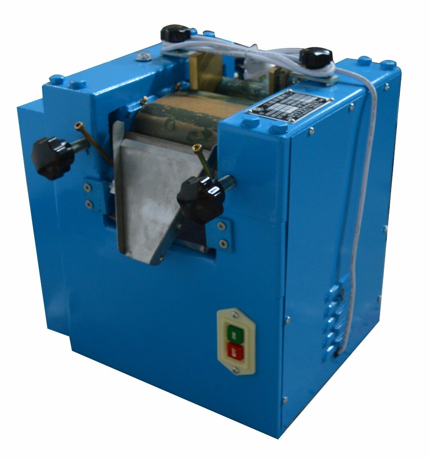 110V Lab Three Roll Mill Grinder with Alloy Steel Roller, lab Grinding Machine