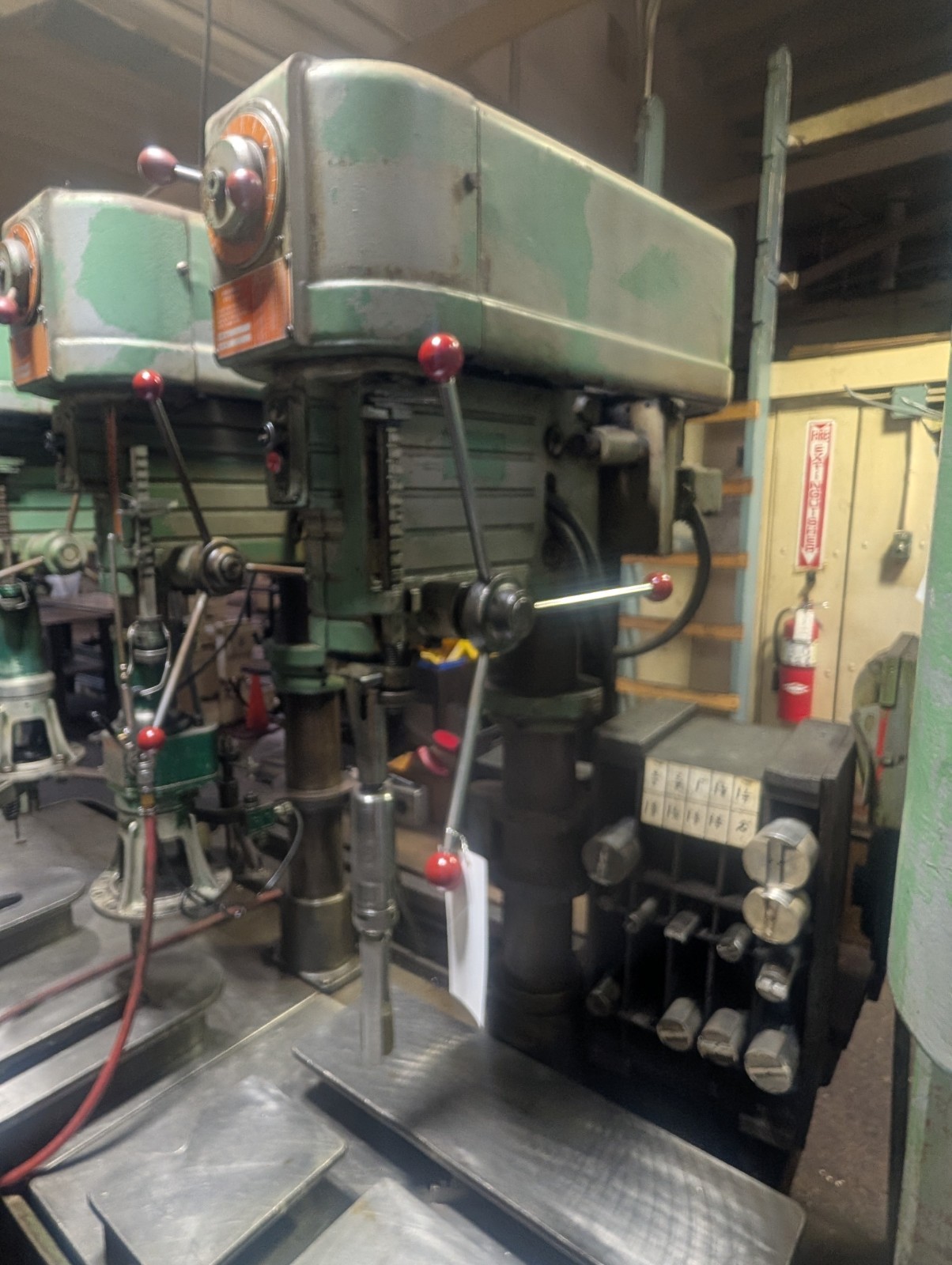 20″ POWERMATIC “1200” THREE-SPINDLE MULTIPLE SPINDLE DRILL PRESS