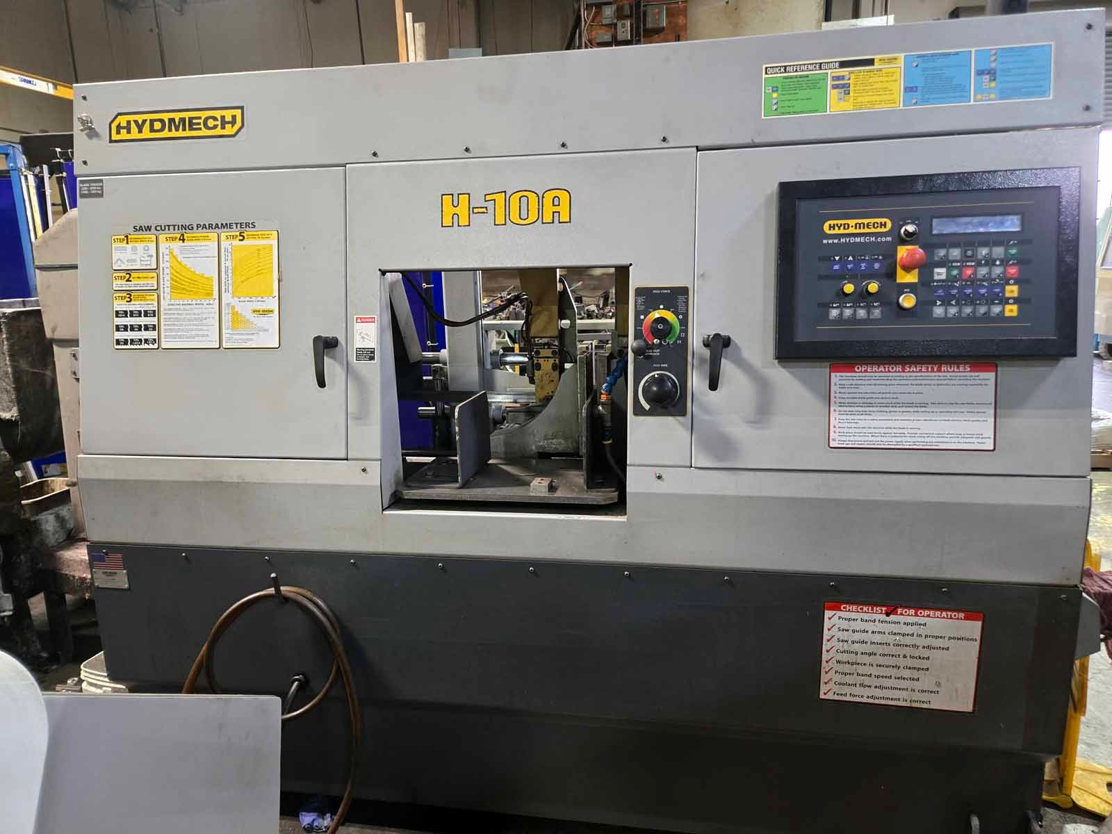 HYD-MECH 10″ Horizontal H-10A METAL CUTTING AUTOMATIC CUT-OFF SAW – Industrial