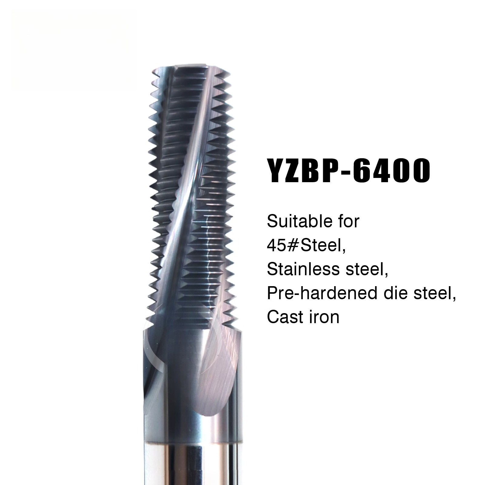 Full-Tooth Carbide Thread Milling Cutter BSPT1/8″1/4″ CNC Machining Center Tools