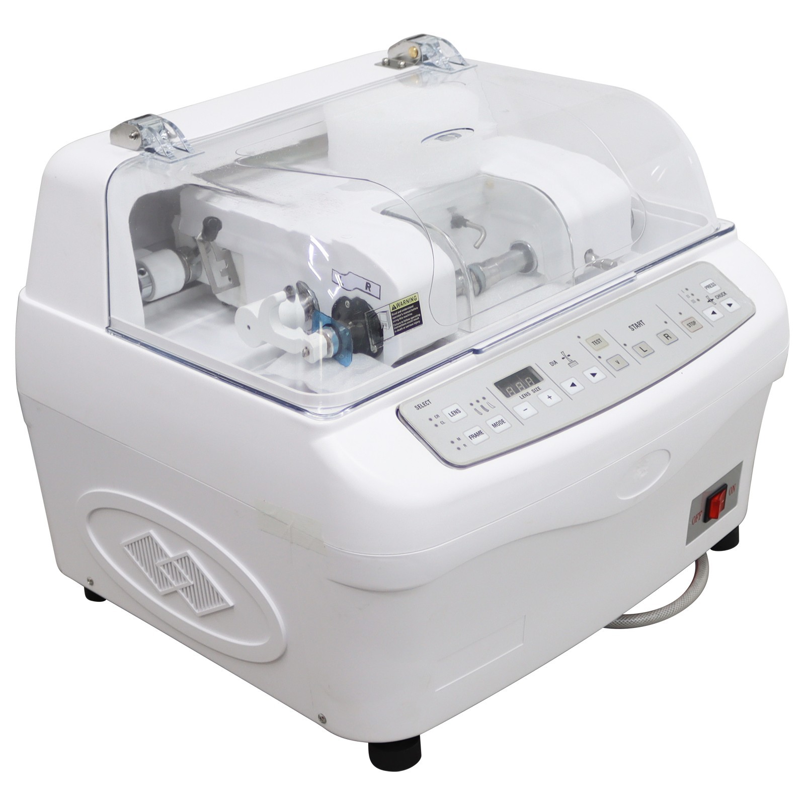 110V Automatic Eyeglass Lens Grinding Machine Lens Processing Tool 22-80mm 500W