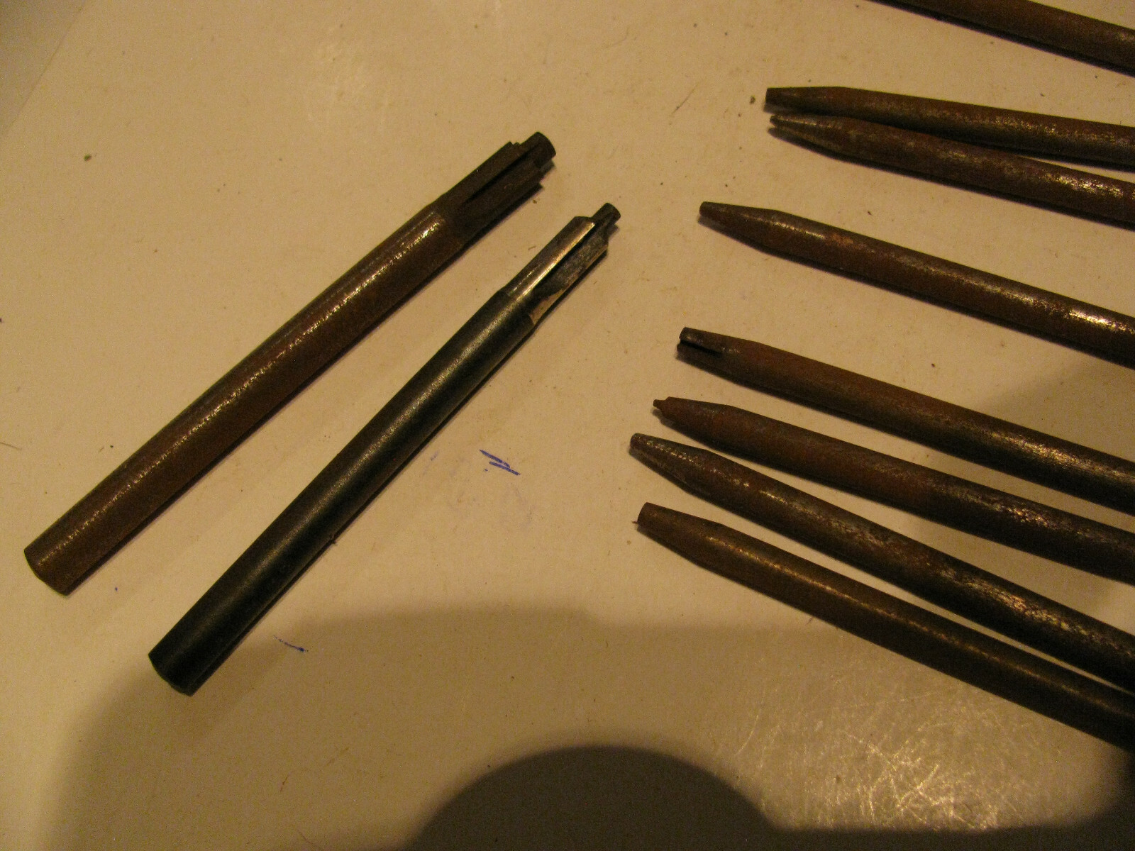 Vintage Machinist, watch jewelry repair tools. 2 K&D K & D w/ 9 unbranded tools.