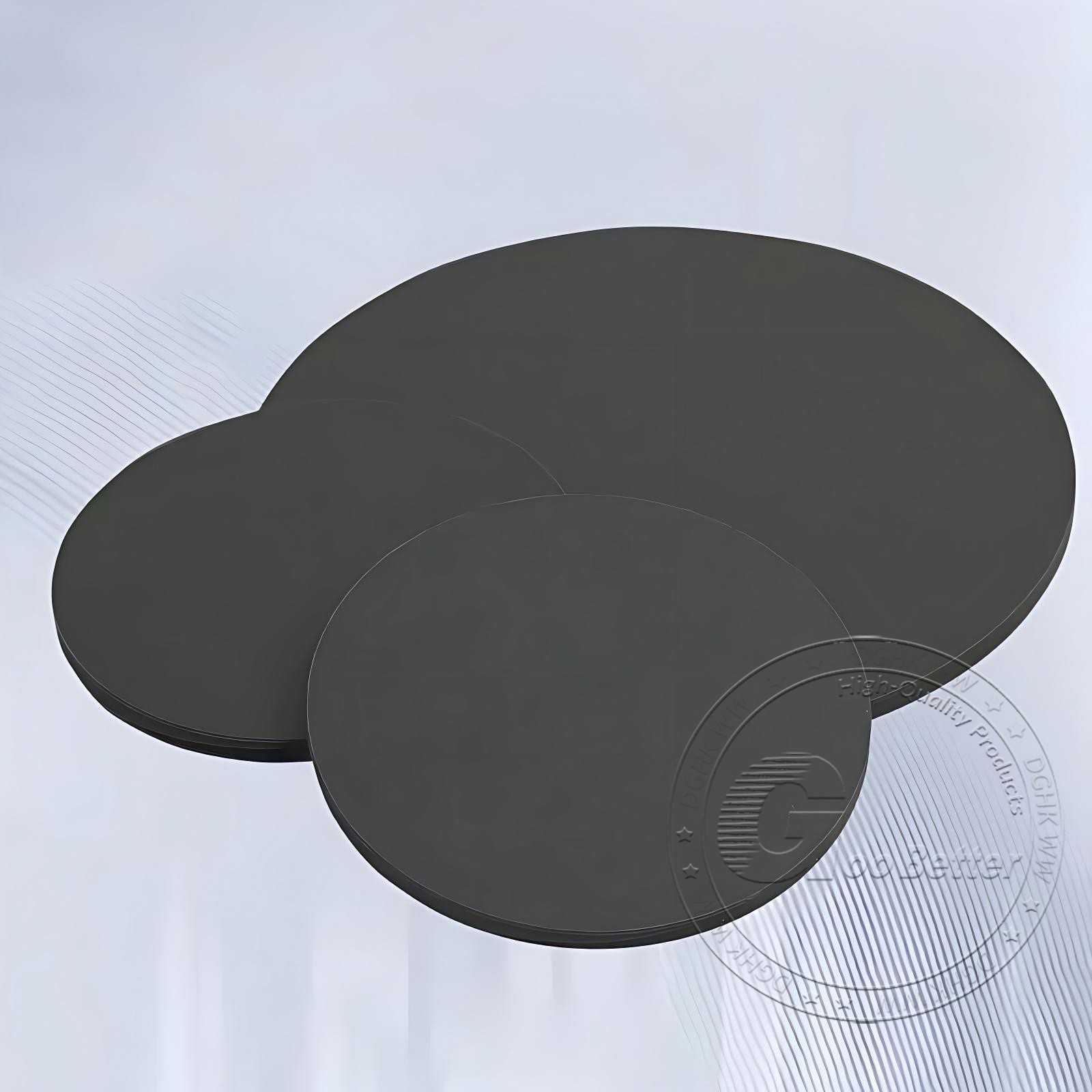 Grey PVC Plastic Round Discs Diameter 20-400mm Thickness 3-30mm Rigid PVC Sheet
