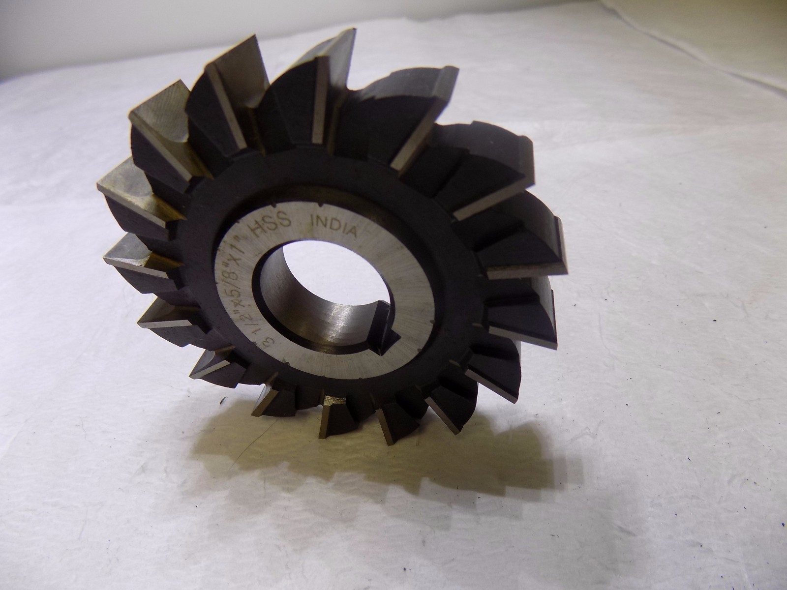 Interstate Side Milling Cutter 3-1/2" x 5/8" x 1" HSS Straight Te