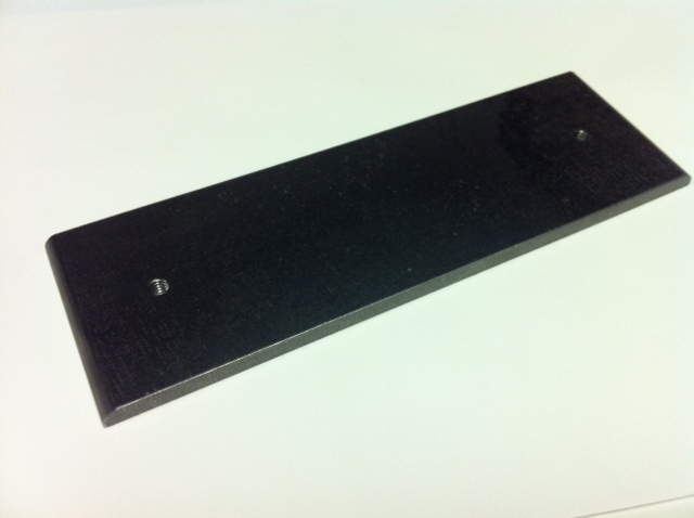 Belt Grinder Flat Platen for 2×72″ knife making grinder, hot rolled steel 2.5″