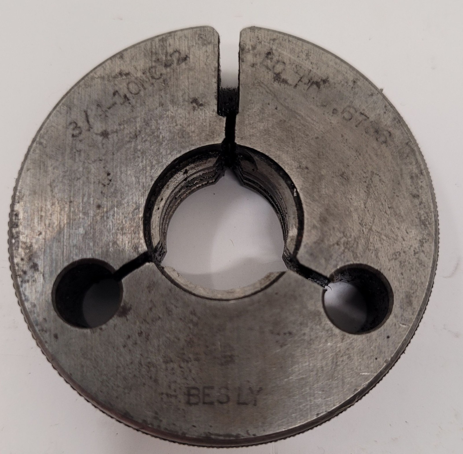 Hanson-Whitney Thread Ring Gauges – Various Sizes – Set of 5