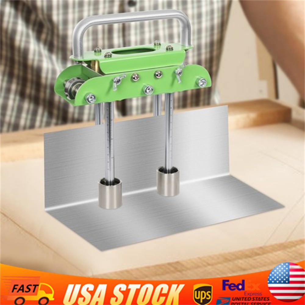 0-90° Metal Bending Tool Green Hand Sheet Metal Bender Bending Machine W/ Shears