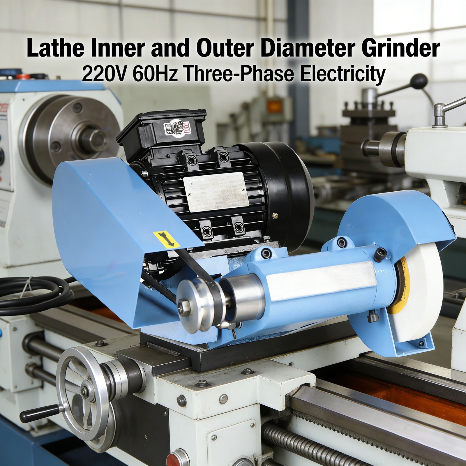 High Precision Internal & External Cylindrical Grinder for Metal Lathe 3-Phase