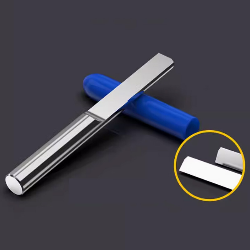 4mm Shank Solid Carbide End Mill Engraving Tool Single Flute 63HRC For PVC MDF