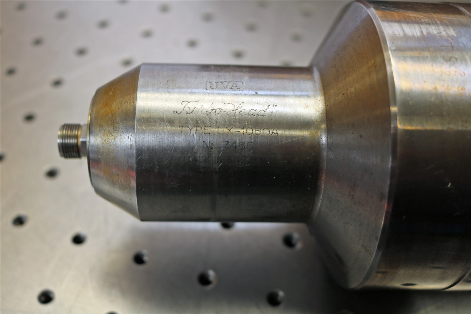 UVA Turbo-Head 100,000 RPM Air Driven Grinding Spindle LX-1060 UVA Sweden -E2501