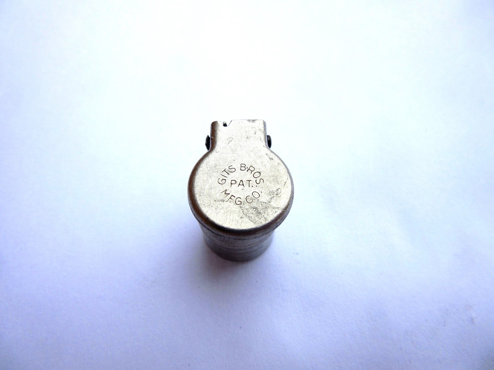 1/2 New Vintage GITS BROS Drive In Oil Cup Cover Lathe Hit Miss Magneto USA