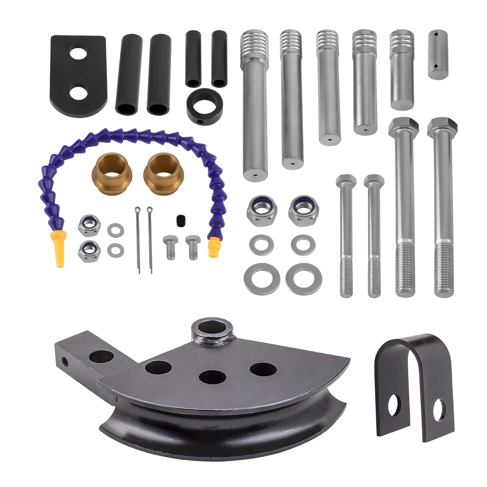 Tube and Pipe Bender Oxide Coating Steel +1-5/8″ X 5″ 120 Degree Tubing Die Kit