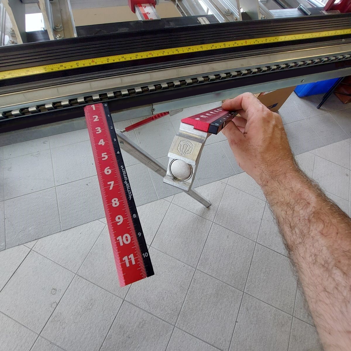 Just-Bend Measuring Tool — For Tapco or Van-Mark Siding Brakes
