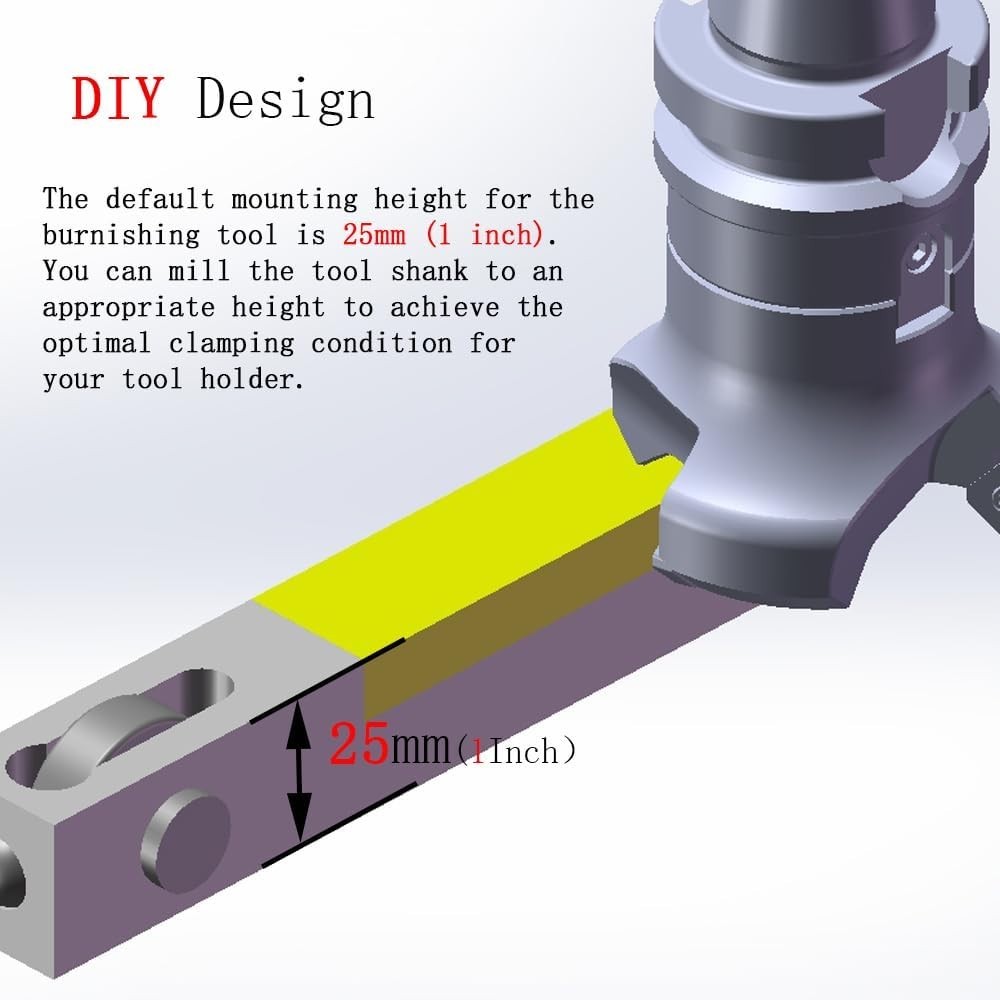 High-Hardness Steel Ball Lathe Burnishing Tool – Improve Finish Efficiency