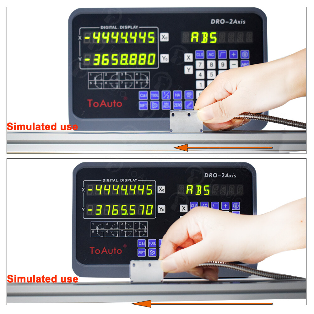 Magnescale Read Head Sensor 2/3 Axis Digital Readout Display CNC Mill Lathe US