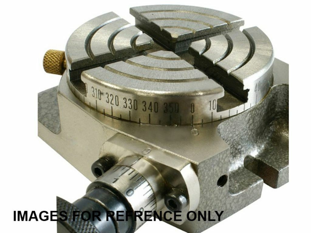 Lathe Milling Metal Adjustable Rotary Table 4 Inch Horizontal / Vertical Tool