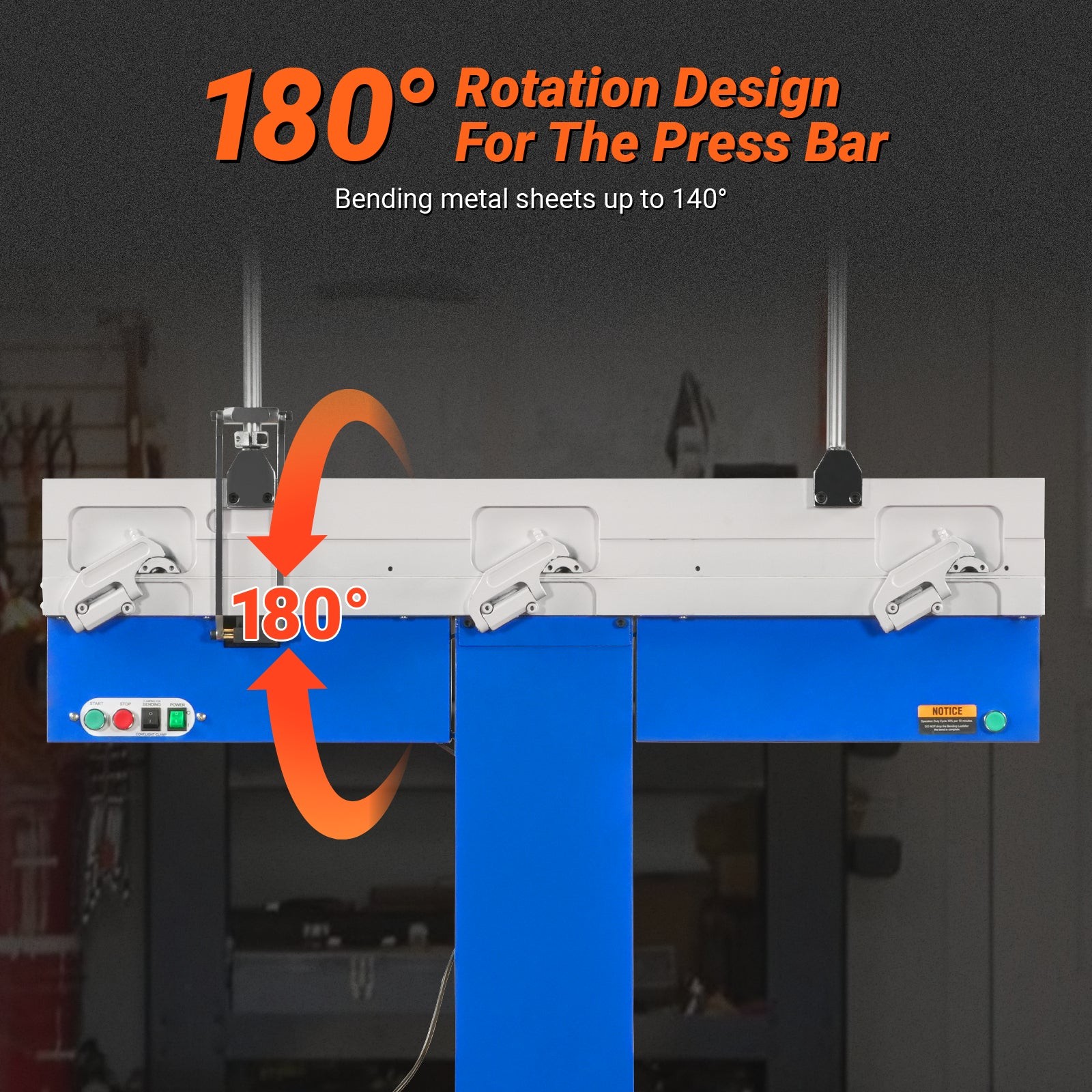 220V 48” Industrial Magnetic Pan and BOX Heavy Duty Sheet Metal Brake,MSMB1250E