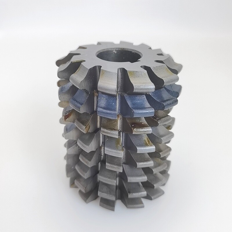 8PCS NO.1-NO.8 M3.5 PA20 CNC HSS module 3.5 Involute Gear Cutter Milling cutter