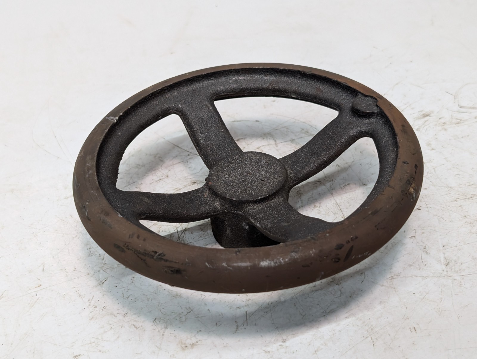 D-3 Heavy-duty 4-spoke cast-iron industrial machine assembly hand wheel control