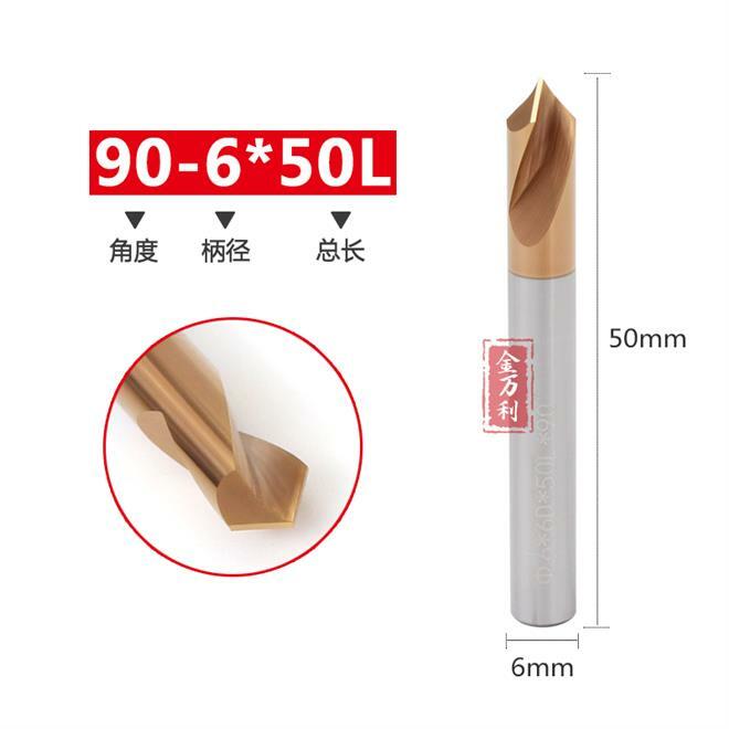 90 degree tungsten steel centering chamfer drill 3 4 5 6 8 10 12 16 18 2F