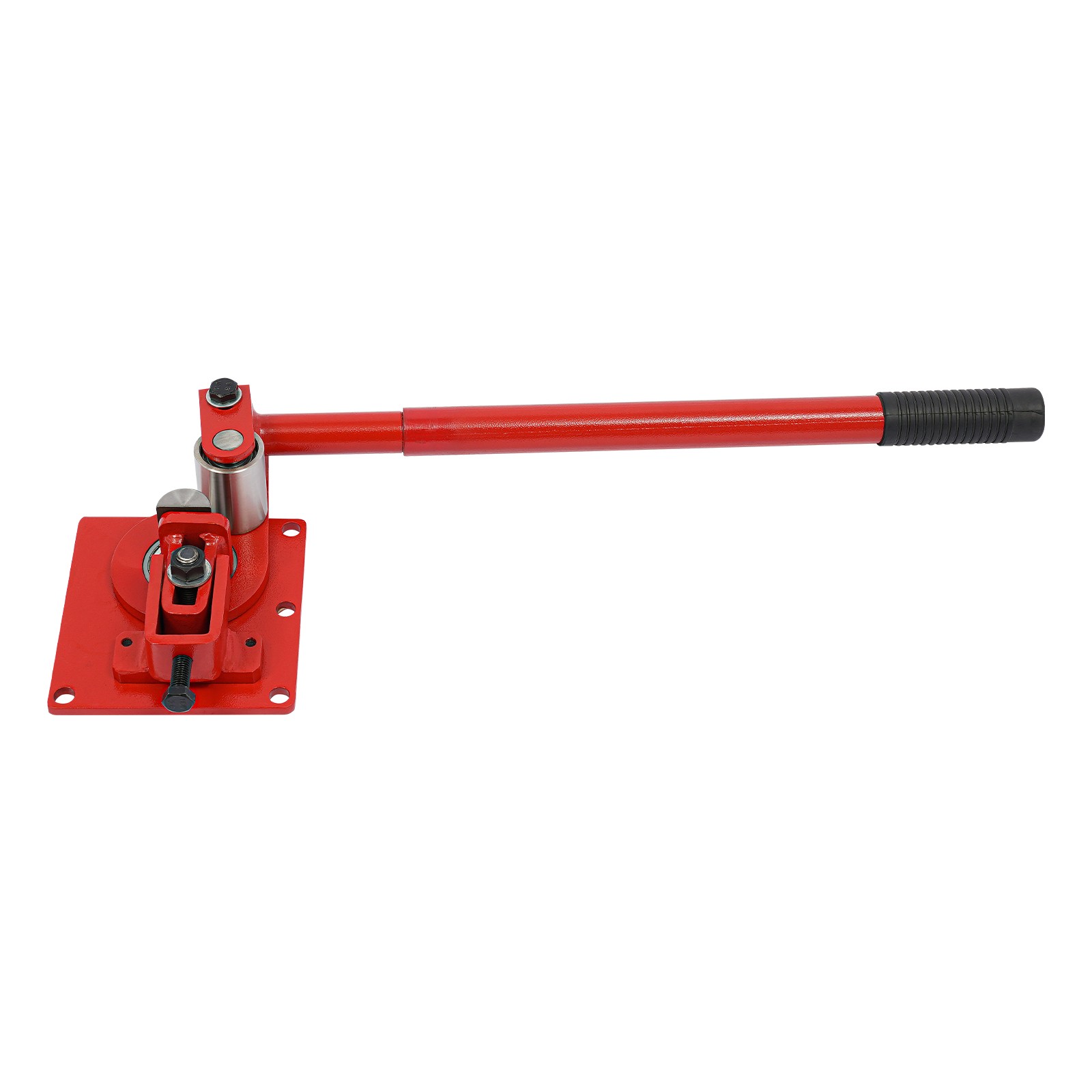 Red 90° Manual Flat Bar Bender,Sheet Metal Bending Tool,0–5mm Metal Bending Tool