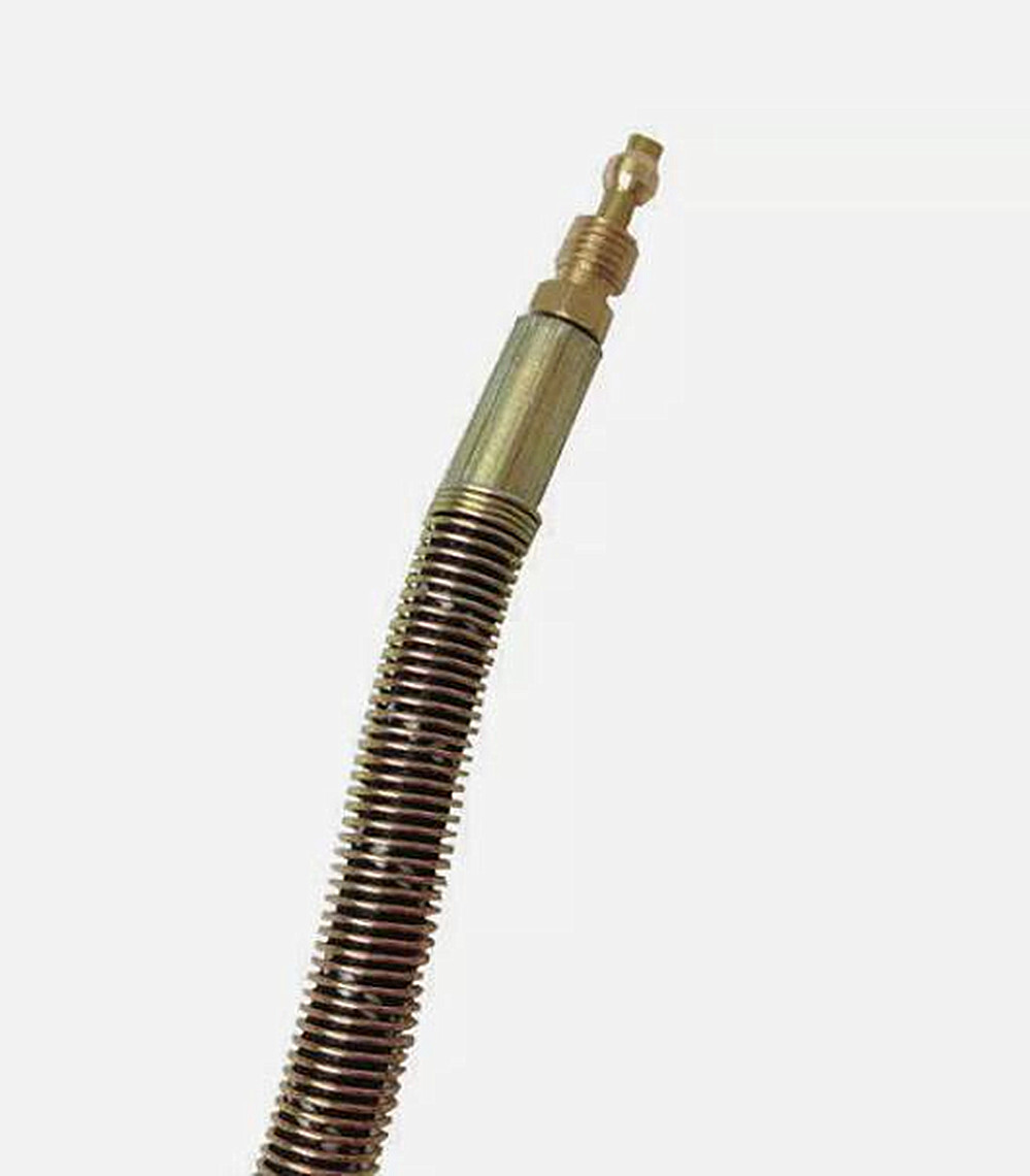 Bridgeport Milling Machine Oil Tube Line Metal Spring Cloth Sheath Hose 650*4mm