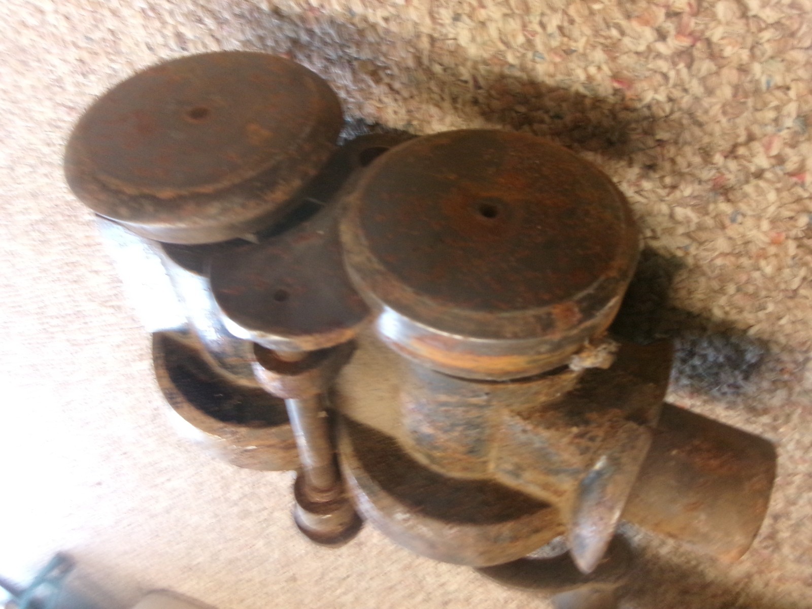 1867 ANTIQUE PECK STOW & WILCOX CO. METAL WORKING TOOL WIRING MACHINE HAND CRANK