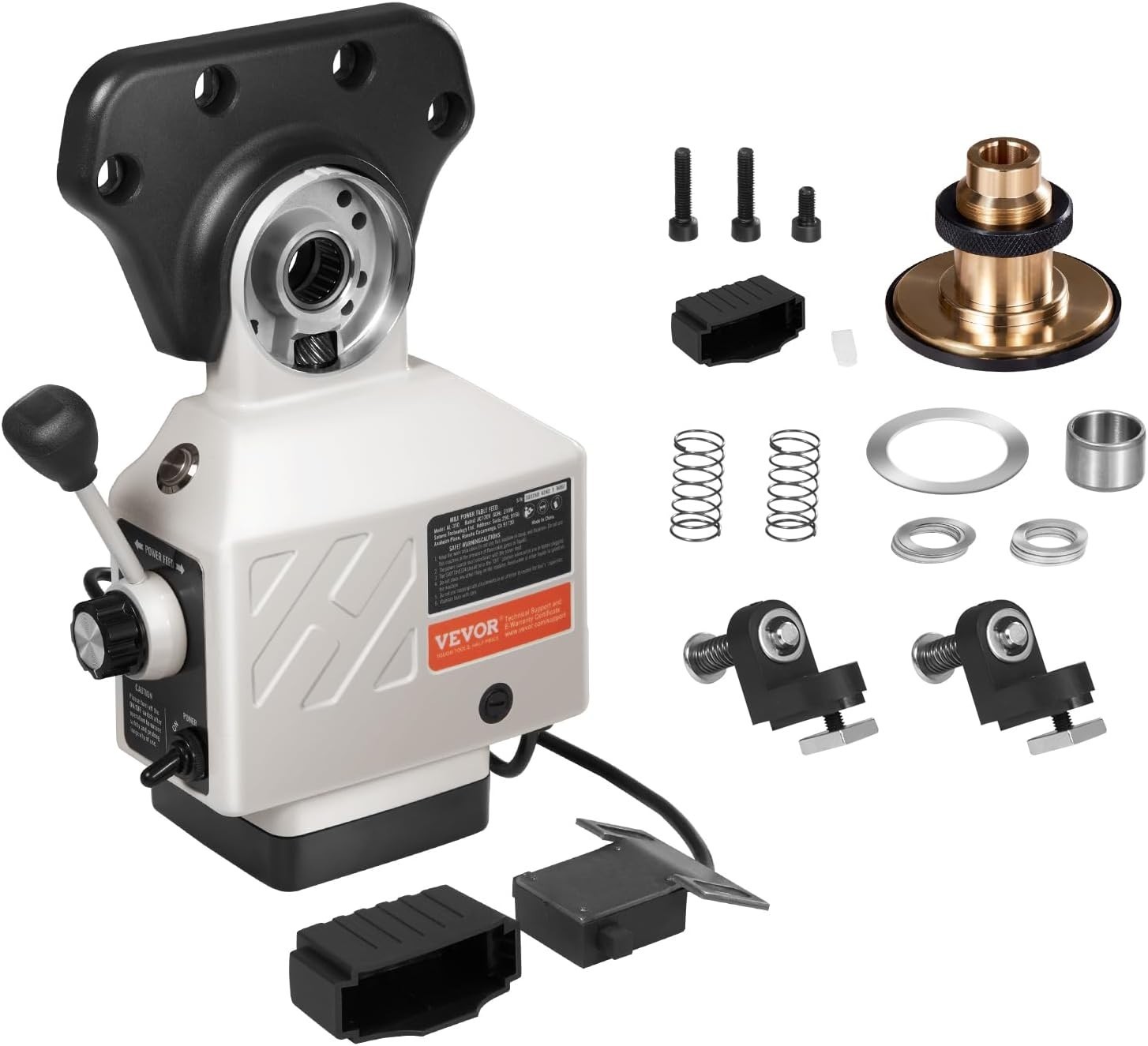 Vevor Al-310S Power Feed X-Axis 450 in-lb Torque,Power Feed Milling Machine 0…