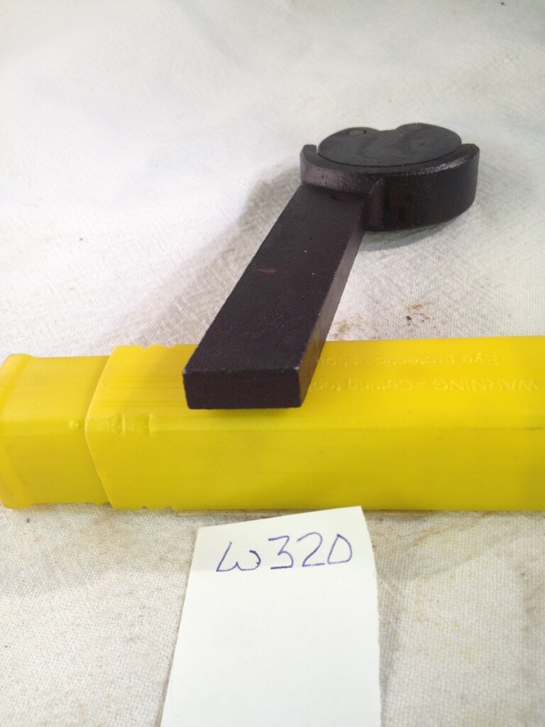 LATHE KNURLING TOOL HOLDER 2 KNURL SELF CENTERING HOLDER 5/16″x3/4″x5″ (REFW320)