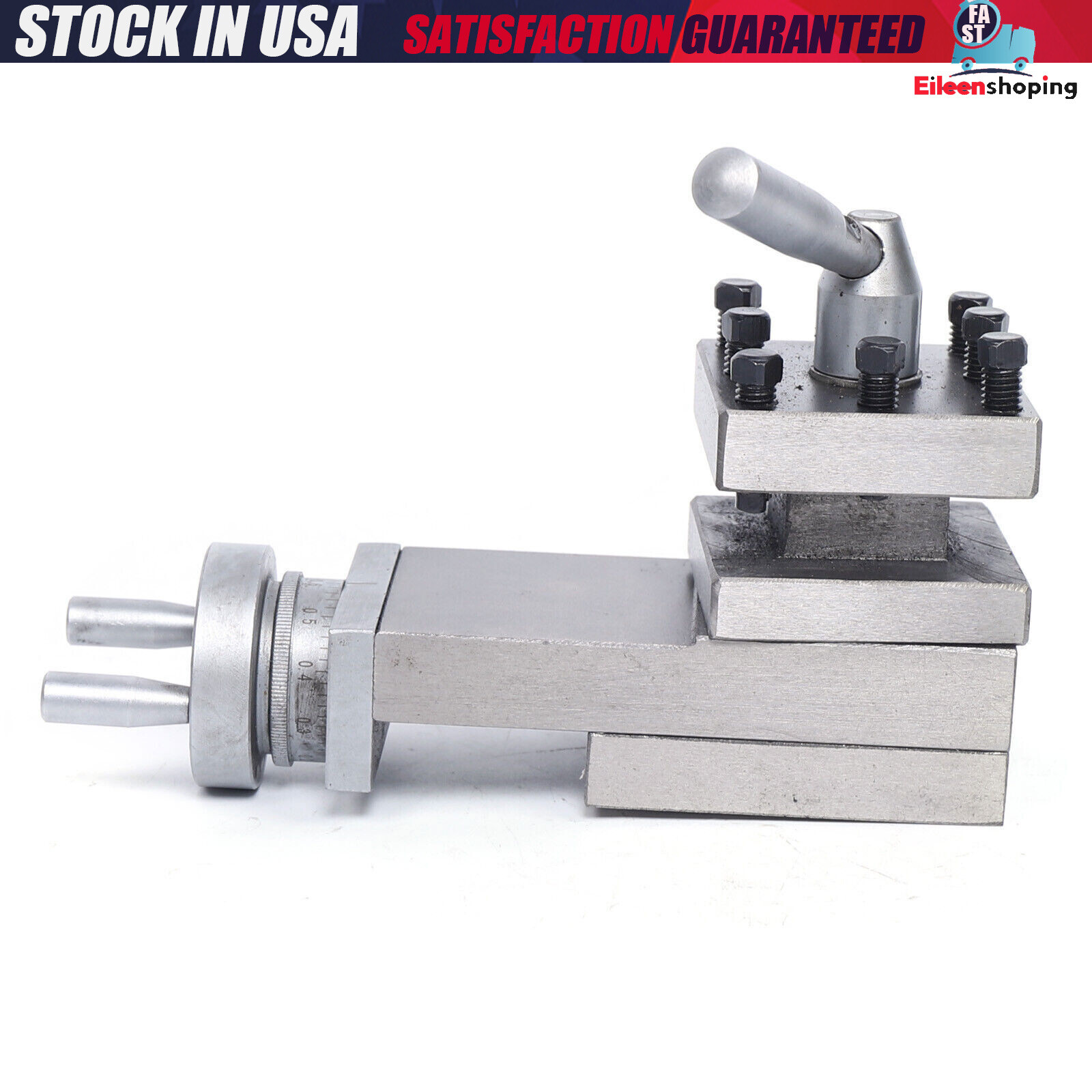 METAL LATHE CROSS SLIDE & TOOL HOLDER Compound Lathe Parts Stroke 90mm M5*35 NEW