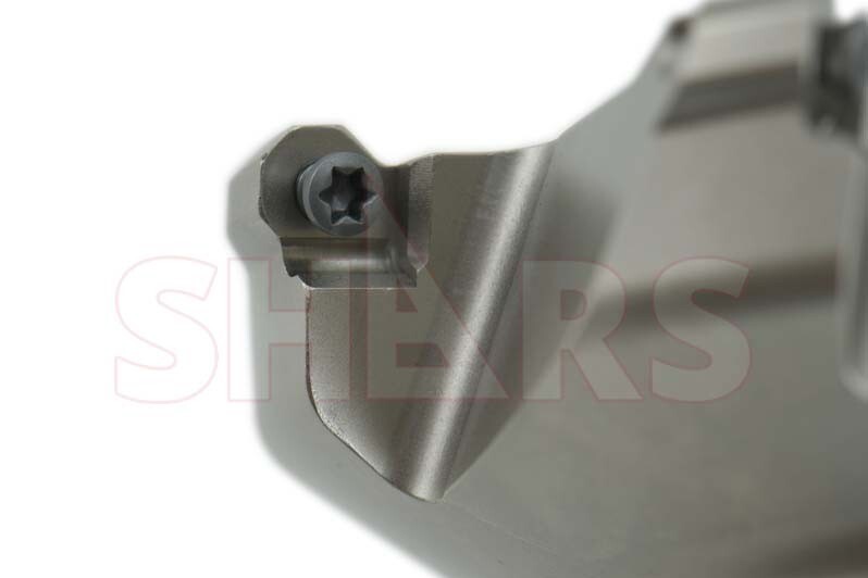 Shars 4″ 45° Indexable Face Mill for OFKT Insert 7 Flutes 2 OAH NEW P[