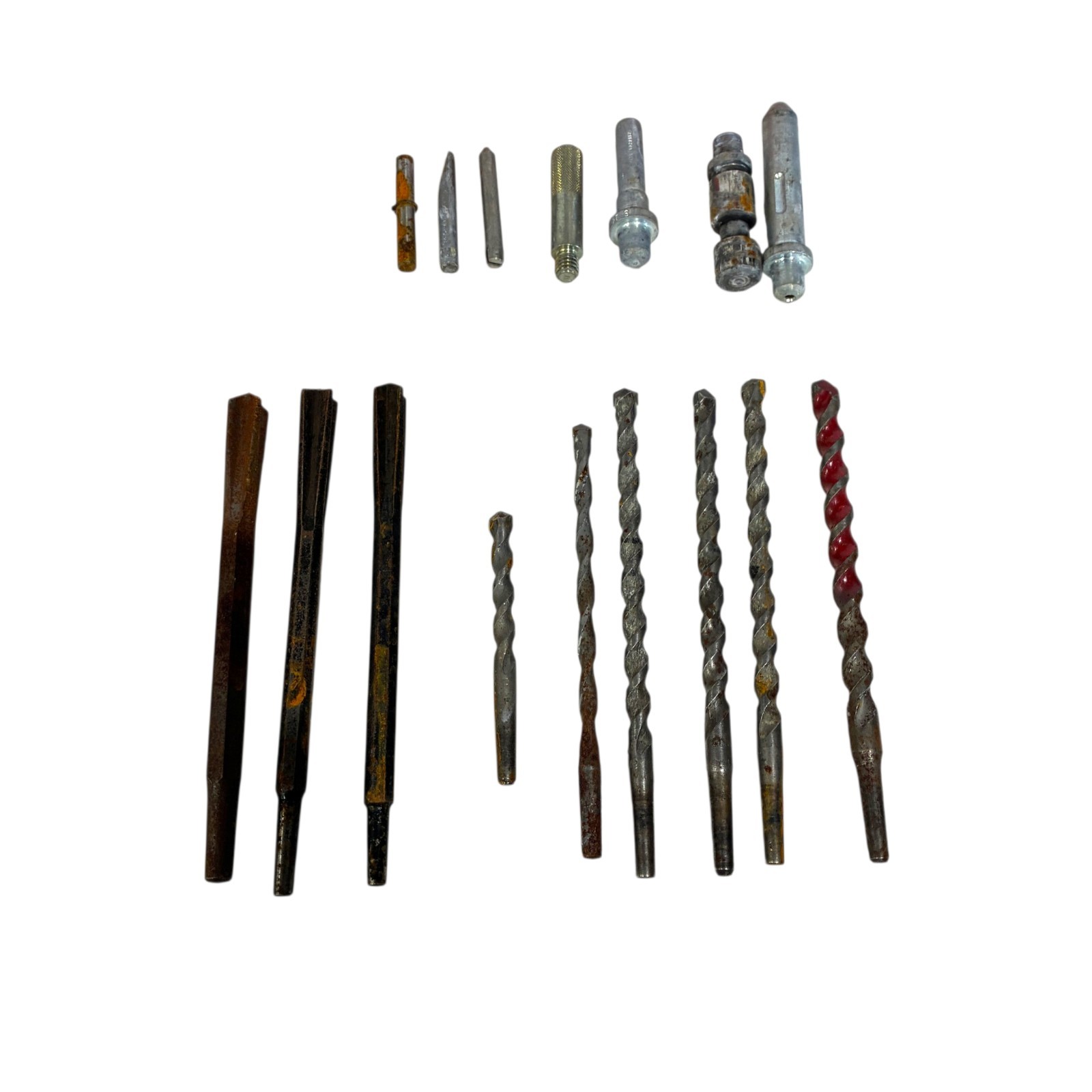 Red Head Model 700 Roto Stop Hammer Kit w/ Metal Case Bits Adapters Anchors