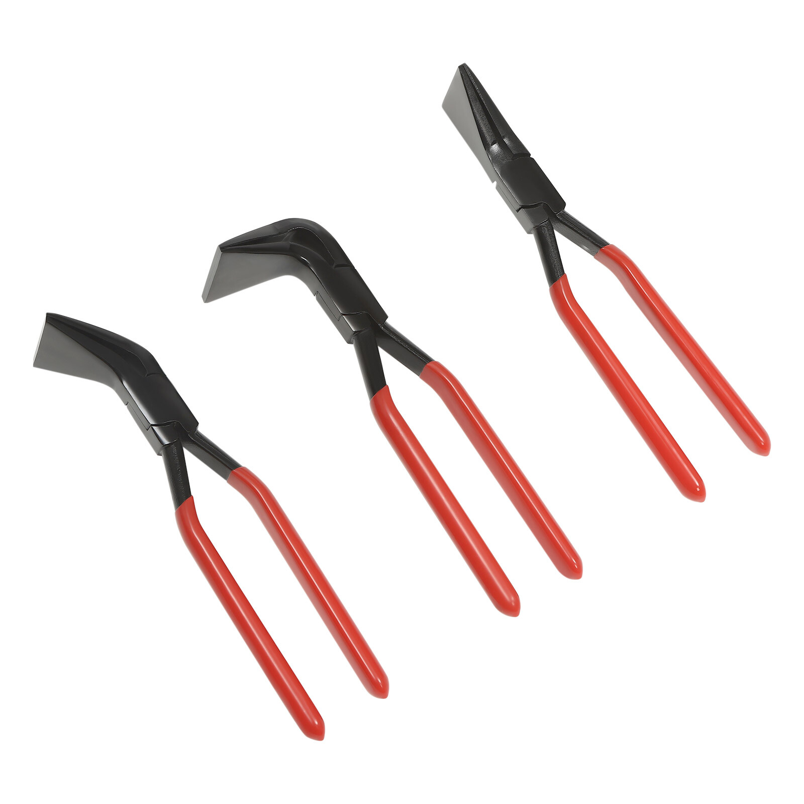 3-Piece Sheet Straight Bending Plier Hand Seamers Sheet Metal Tool 45° & 90°