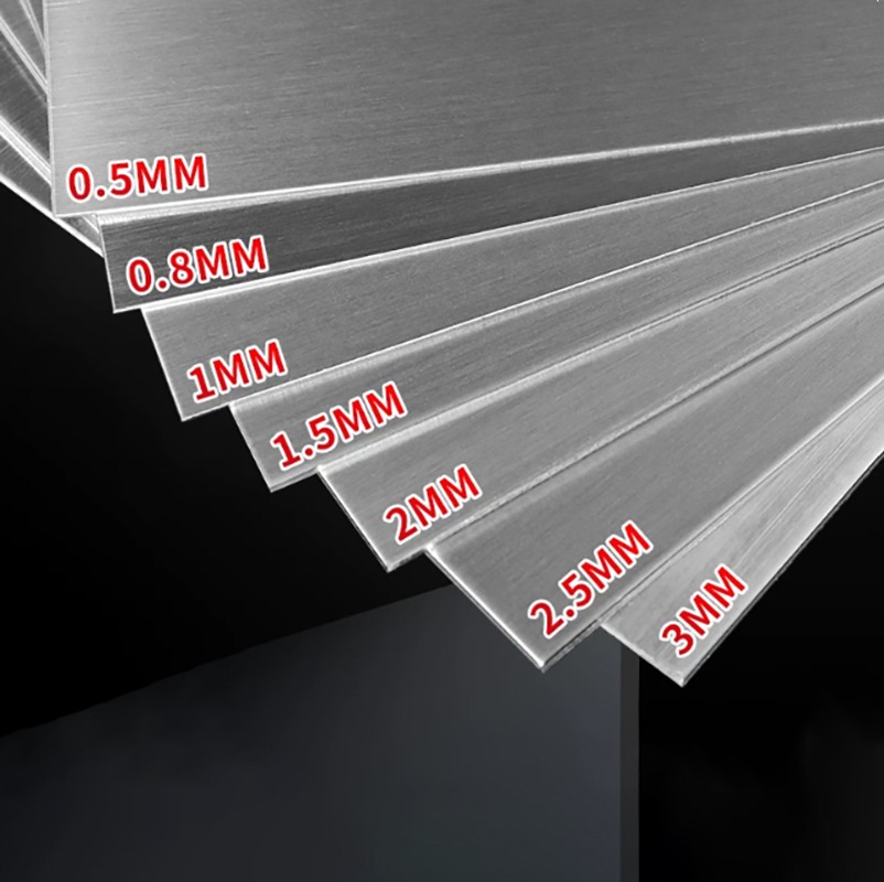 304 Stainless Steel Plate Sheet 0.5-5mm Thick Polished Plate Solid Metal Board