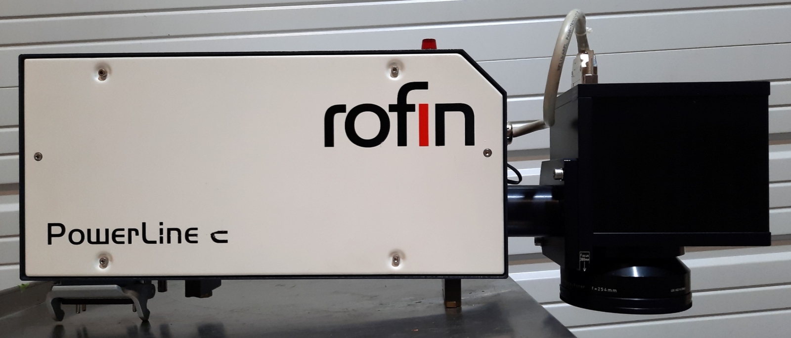 Rofin RSM 10 E Powerline E Laser Marking Head Nd:YAG 10W@1064nm 180mm Area 230V