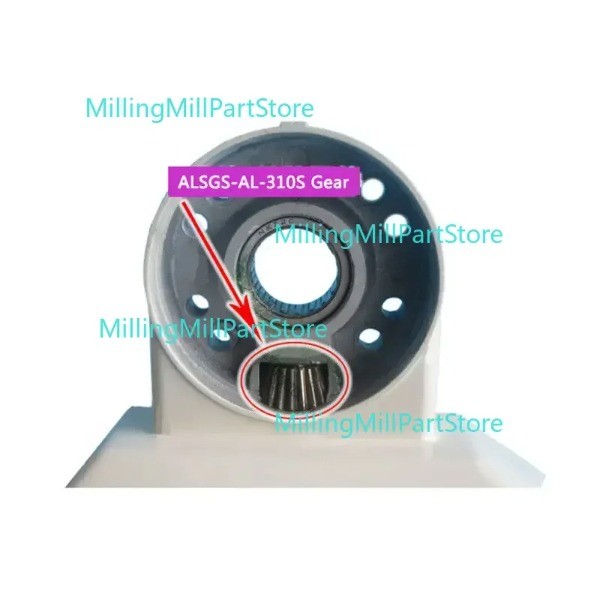 Milling Machine AL-310S Feeder Parts Gear ALSGS Small Umbrella Gear Assembly