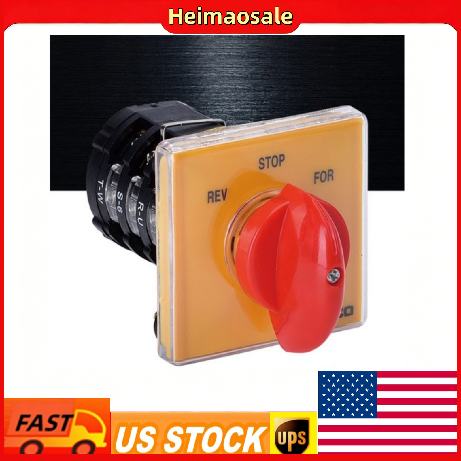 Milling Machine Speed Control Switch-Precision Rotary Selector-Industrial Grade