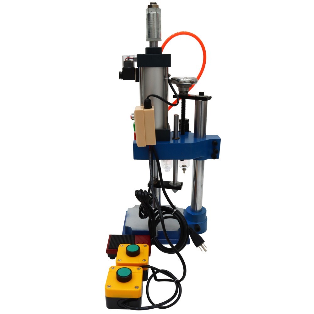440lb/200kg Pneumatic Punch Machine for Metal Hole 2″-4″ Stroke Press Equipment