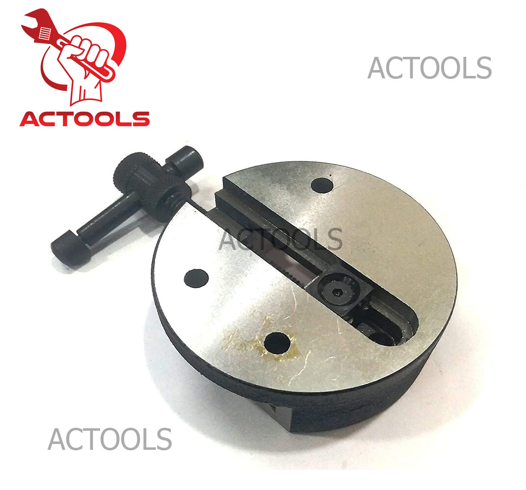 NEW Round Vice 80mm For 3″ 80mm And 4″ 100mm Rotary Table Supplied With T nuts