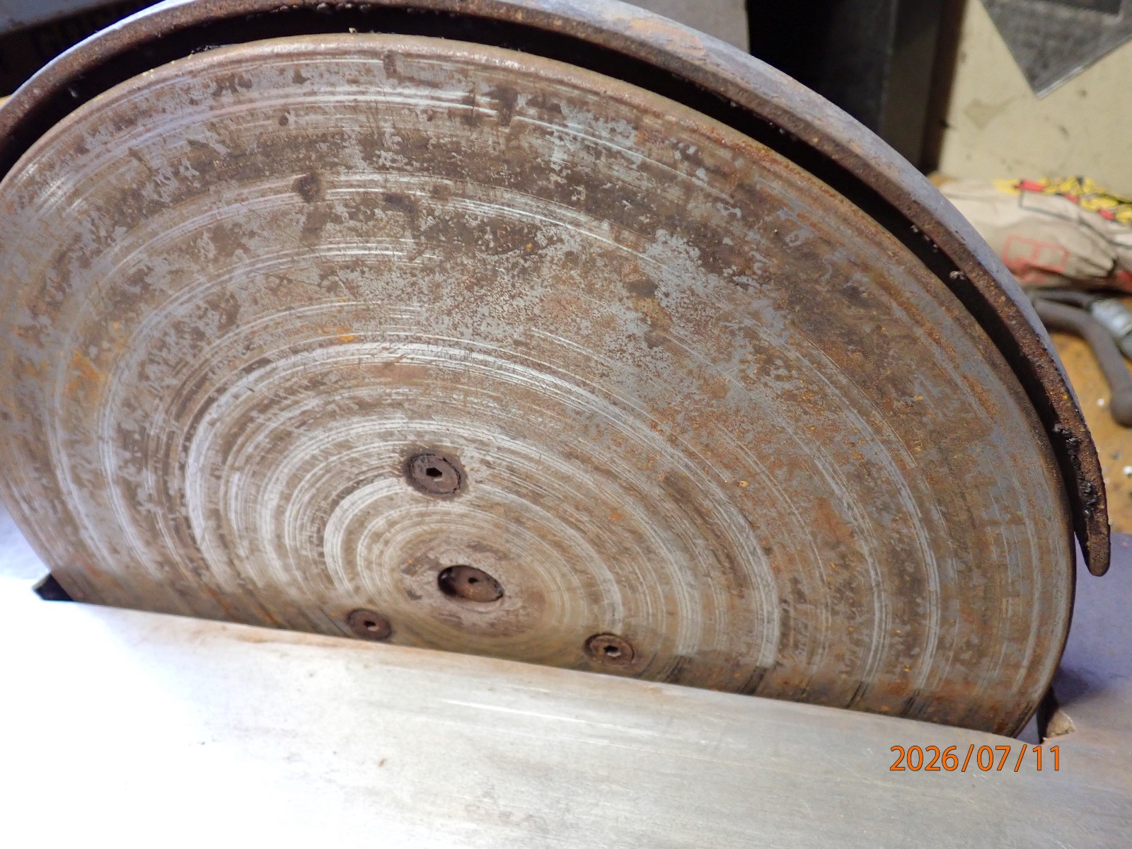 EARLY DELTA MILWAUKEE BELT DRIVEN 12″ DISK DISC SANDER