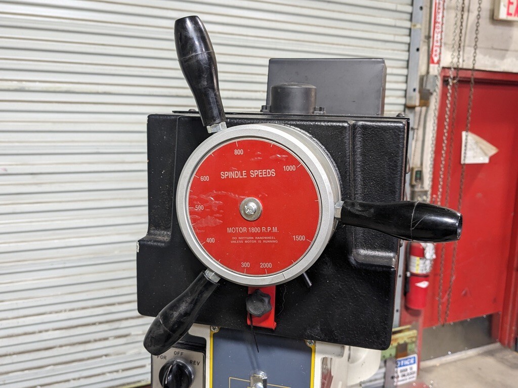 Vectrax 20" Variable Speed Mill / Drill 170 – 2000 RPM 2 HP 220v Parts / Re