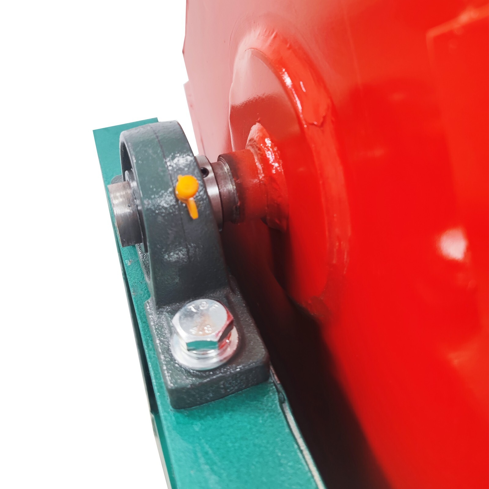 15.8gal Roller Polishing Deburring Machine Raw Edge Removal Machine 45 RPM 110V