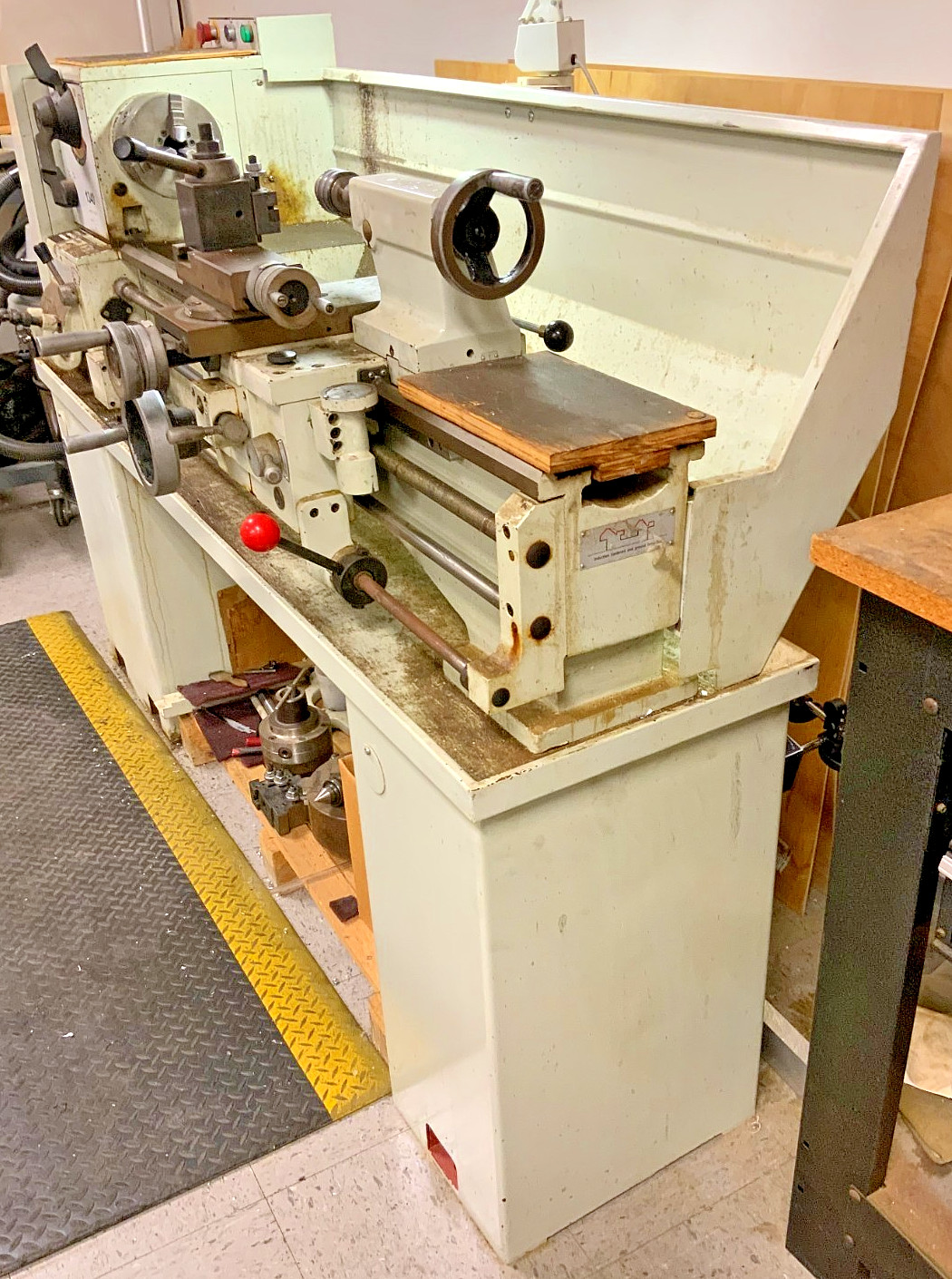 WT 1340 Lathe Machine 1PH 2HP 220V 13 X 40 Double Capacitation Induction Motor